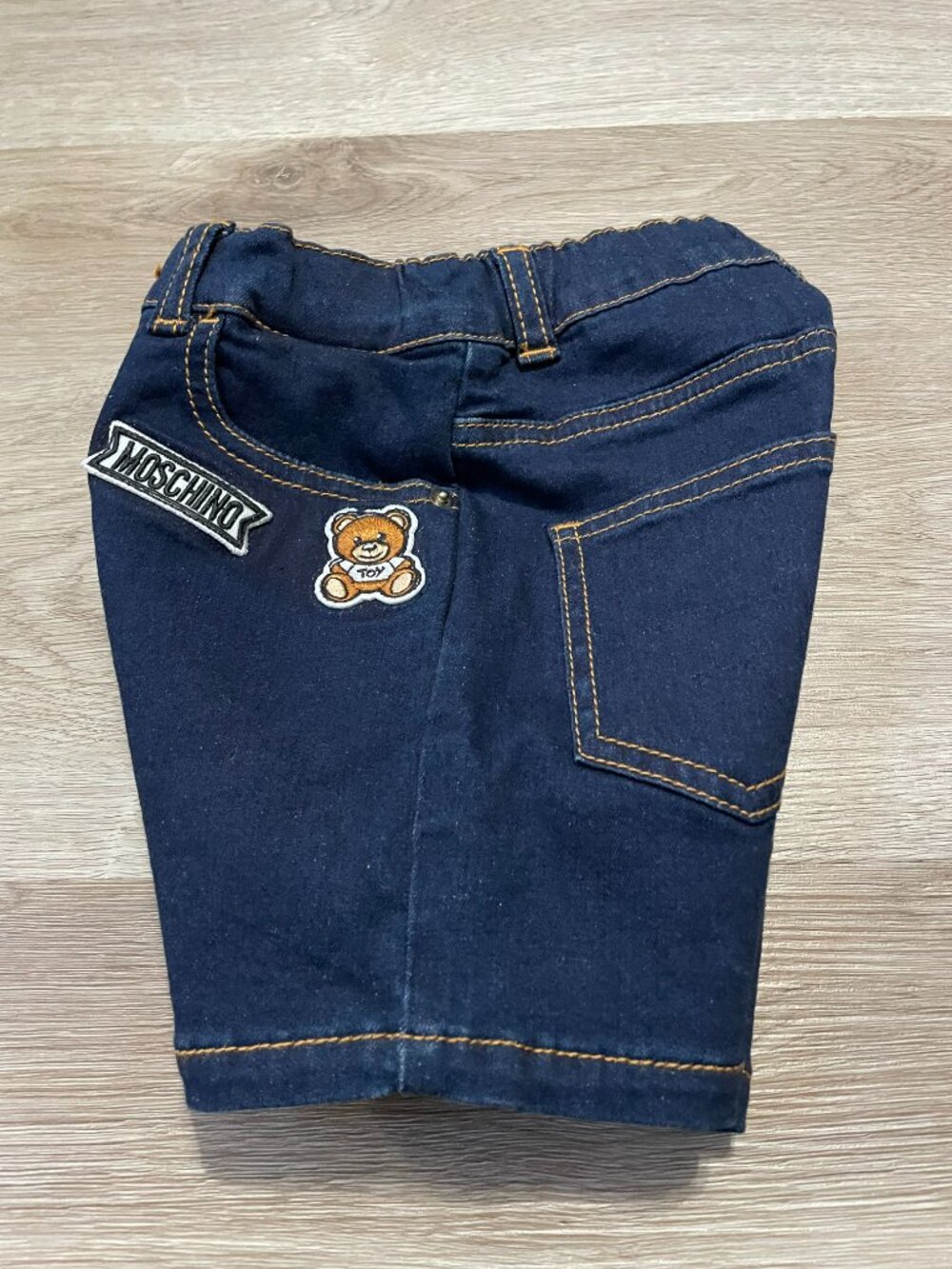 Denim Patches Shorts - Picture 11 of 12